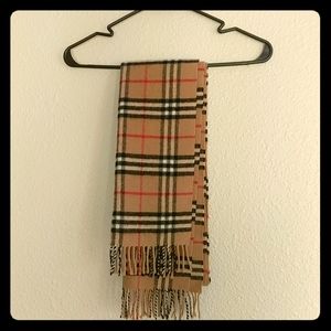 Burberry Nova Check Lambswool Men's Scarf